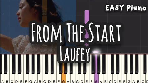 laufey from the start piano